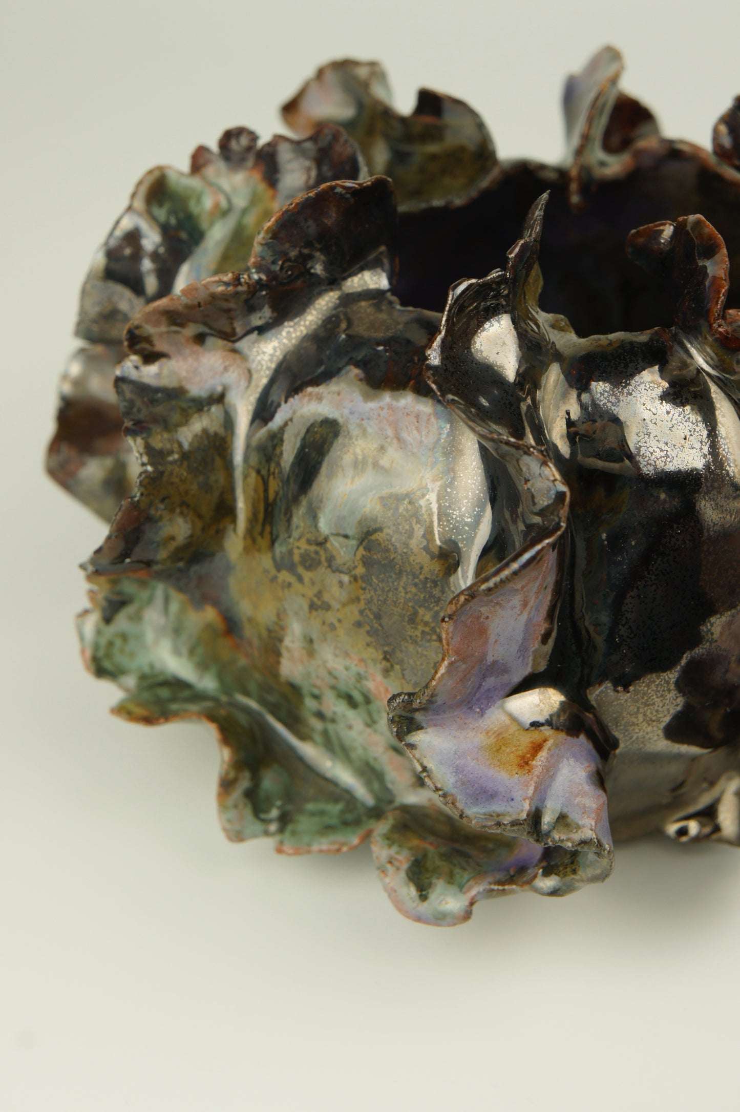 Ceramic art object. Sirens collection