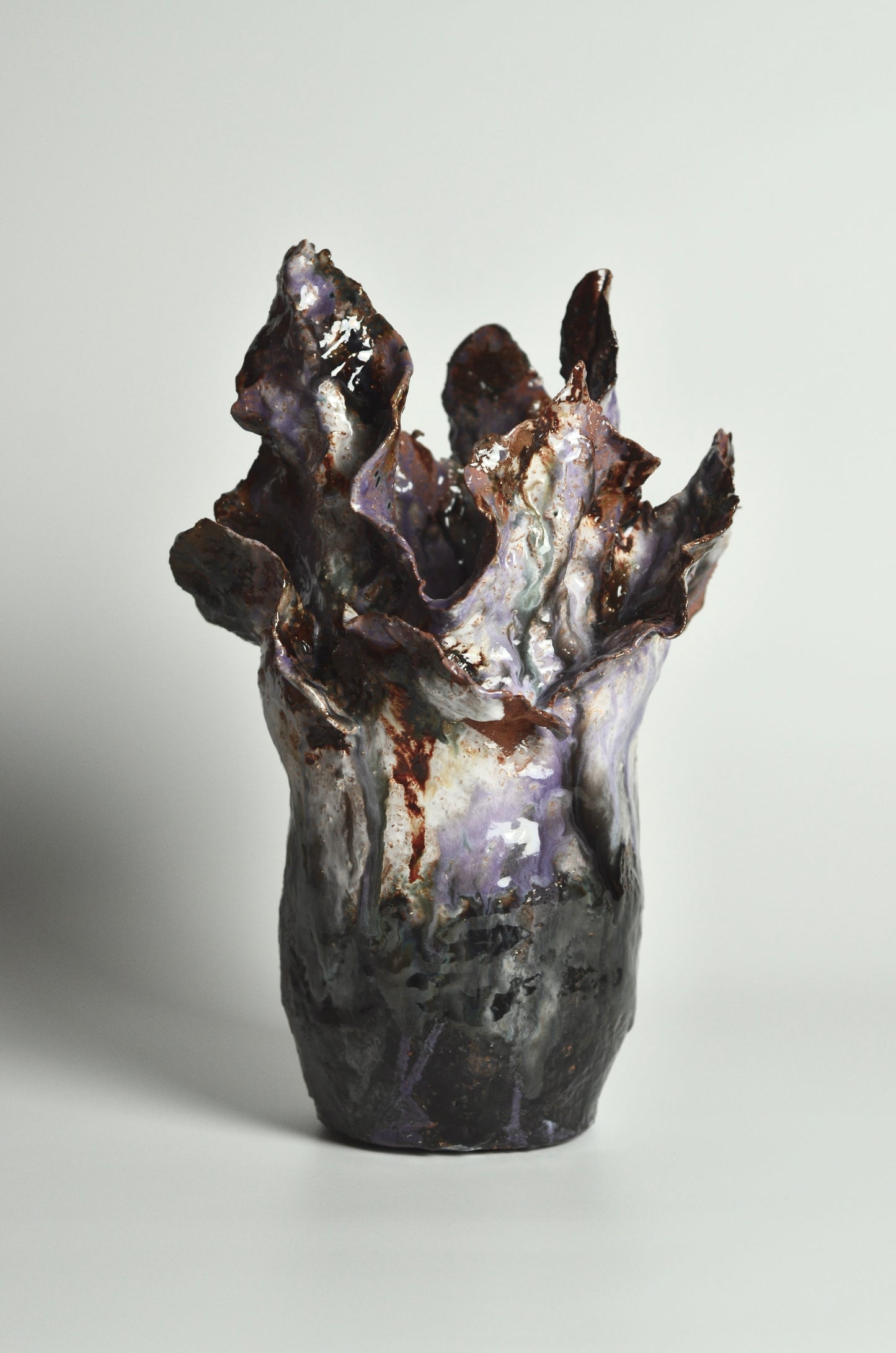 Ceramic art vase