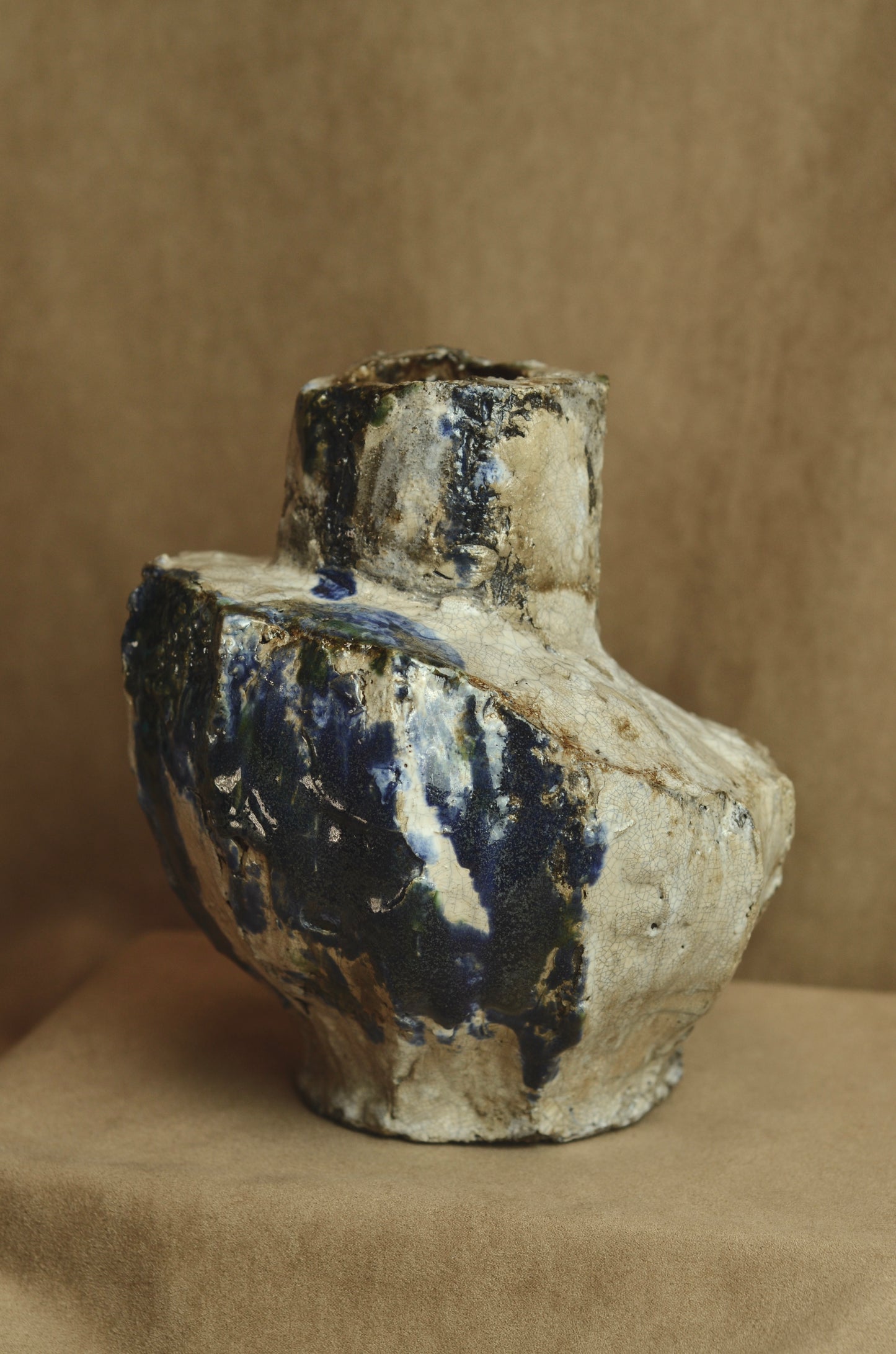 Handmade ceramic vase VM WB