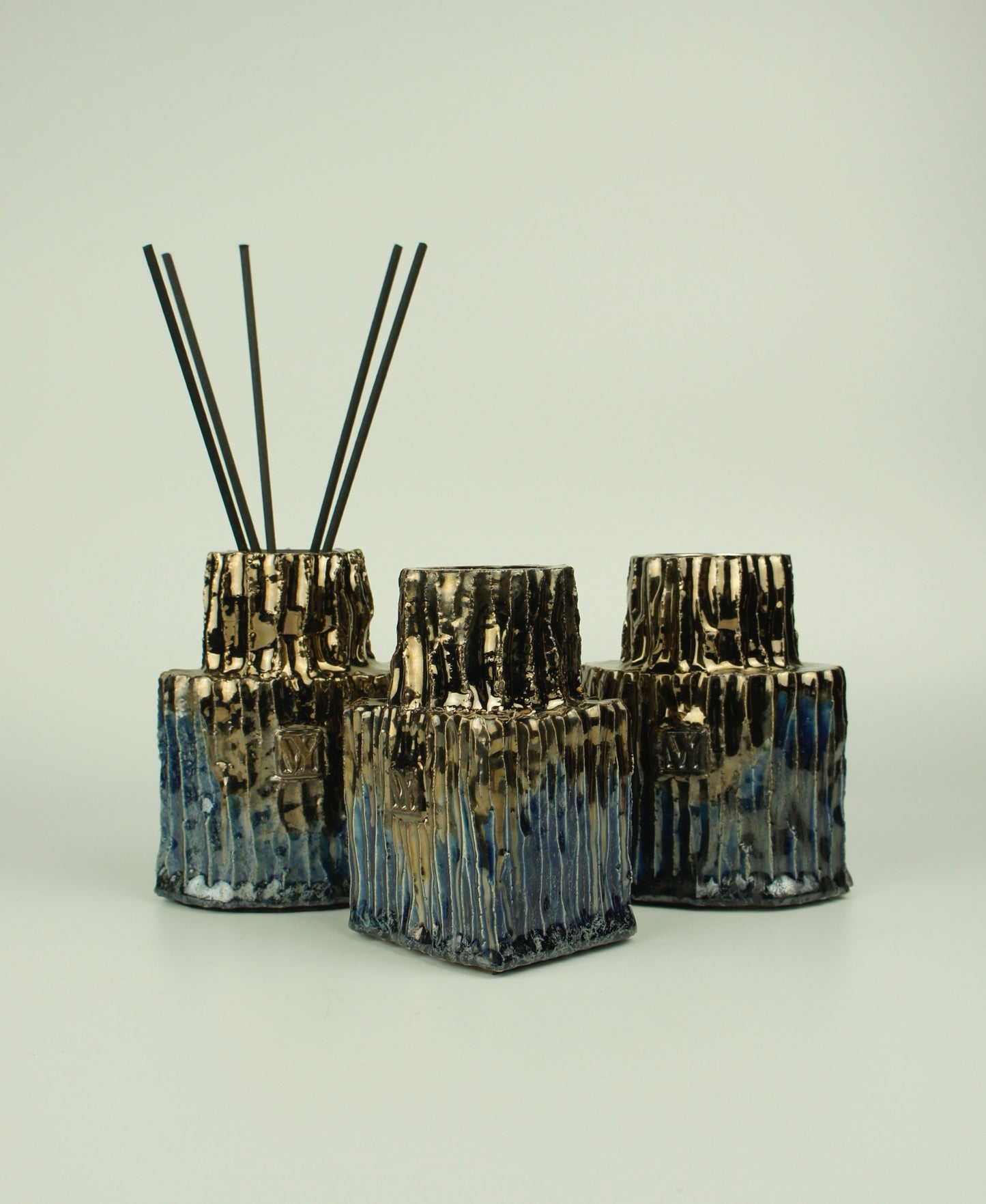 Set of three Ceramic diffusers for home fragrances - Hedonism collection