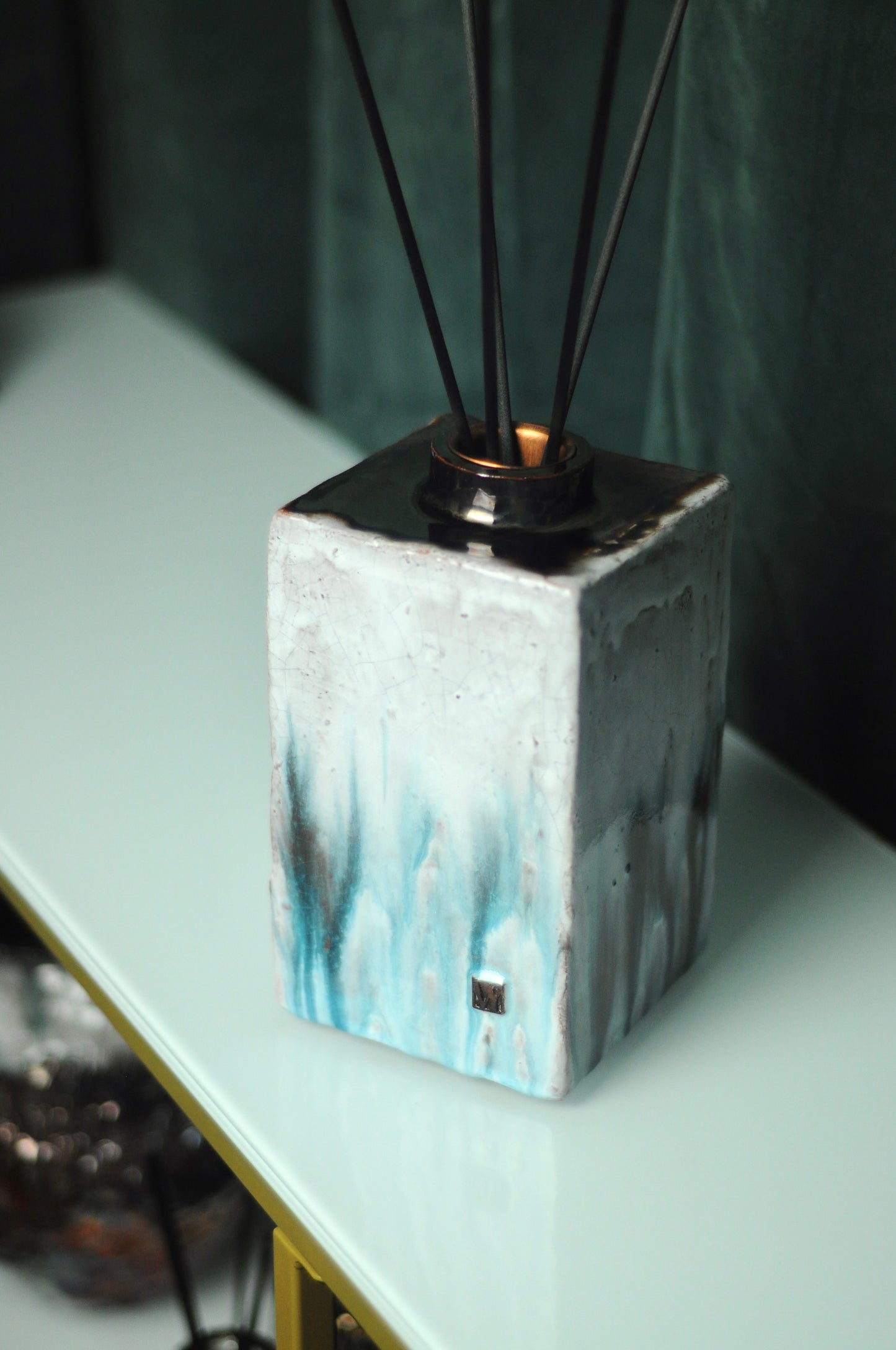 Ceramic diffuser for home fragrances. Wabi-sabi collection