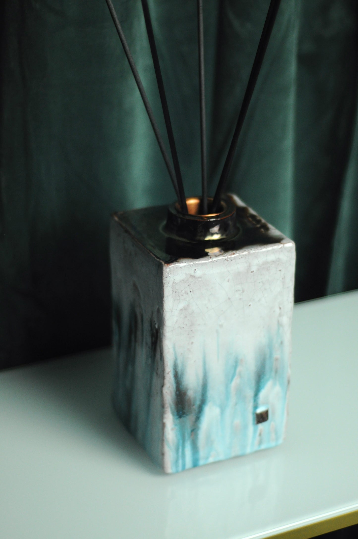 Ceramic diffuser for home fragrances. Wabi-sabi collection