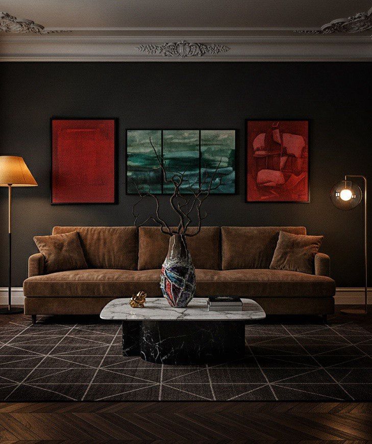 Sculpture Art vase BW