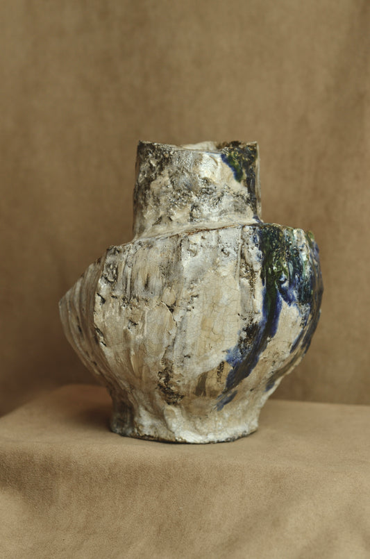 Handmade ceramic vase VM WB