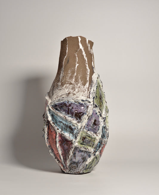 Sculpture Art vase BW